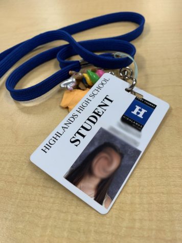 Highlands High School manages student badges for the first time