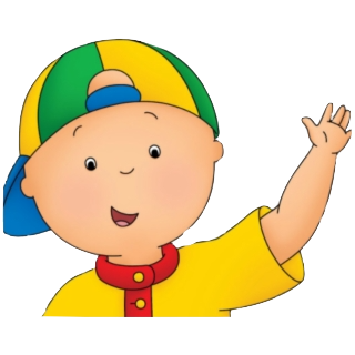 Caillou is a character in a self-titled show on PBS Kids who is fascinated by the world around him.