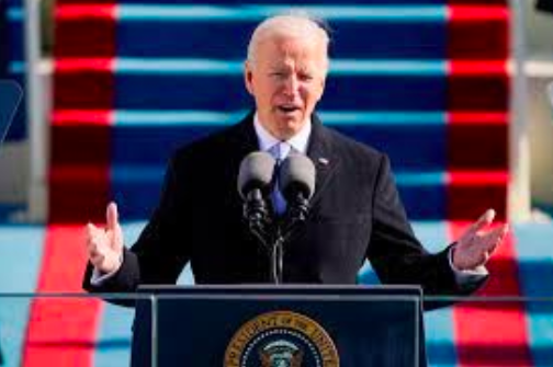 President Biden gives his inaugural address after being sworn in as the 46th President of the United States. 