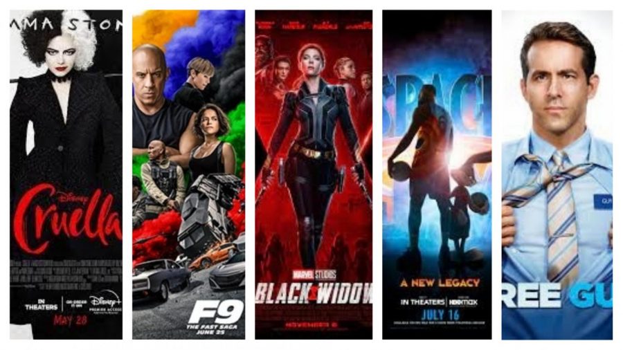 Top five movies to watch in the summer of 2021