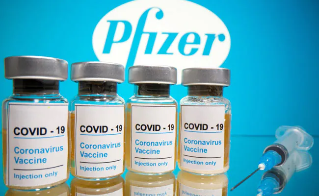 Viles of the Pfizer vaccine after being approved by the FDA.