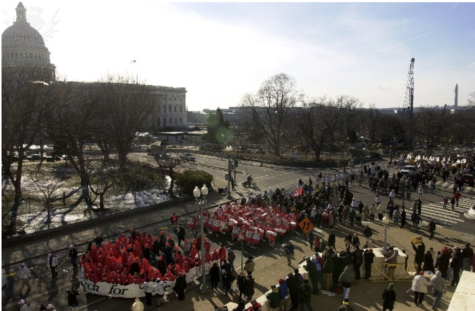 Pro-life protestors in Washington D.C.