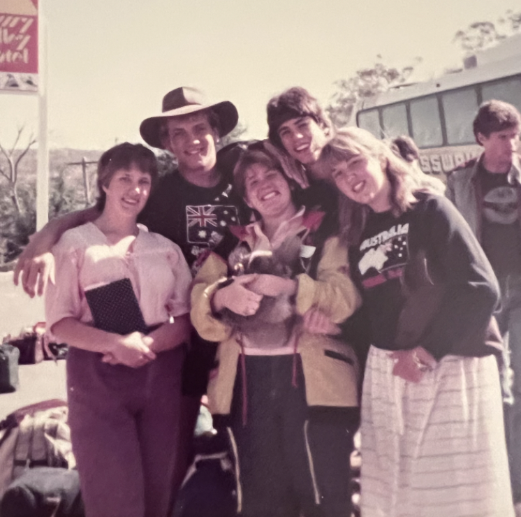 USA ASF Friends in the year of 1982 with History Teacher Kim Grillot.