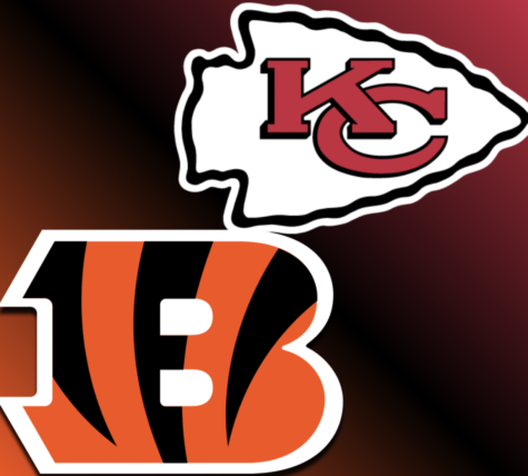 The Bengals logo next to the Chiefs logo (photoshopped by me)