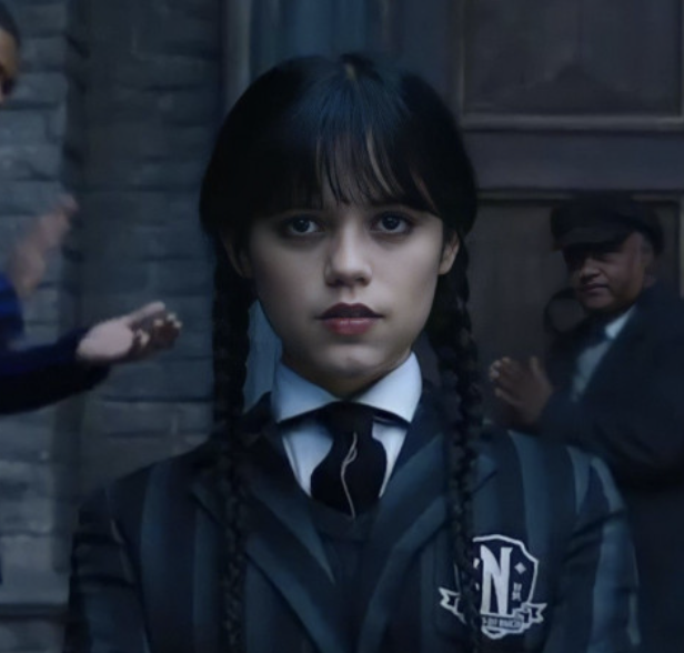 Wednesday Addams for your profile, from Netflix Wednesday, HD