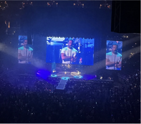 A photo from “Imagine Dragons”’s concert in Washington DC.