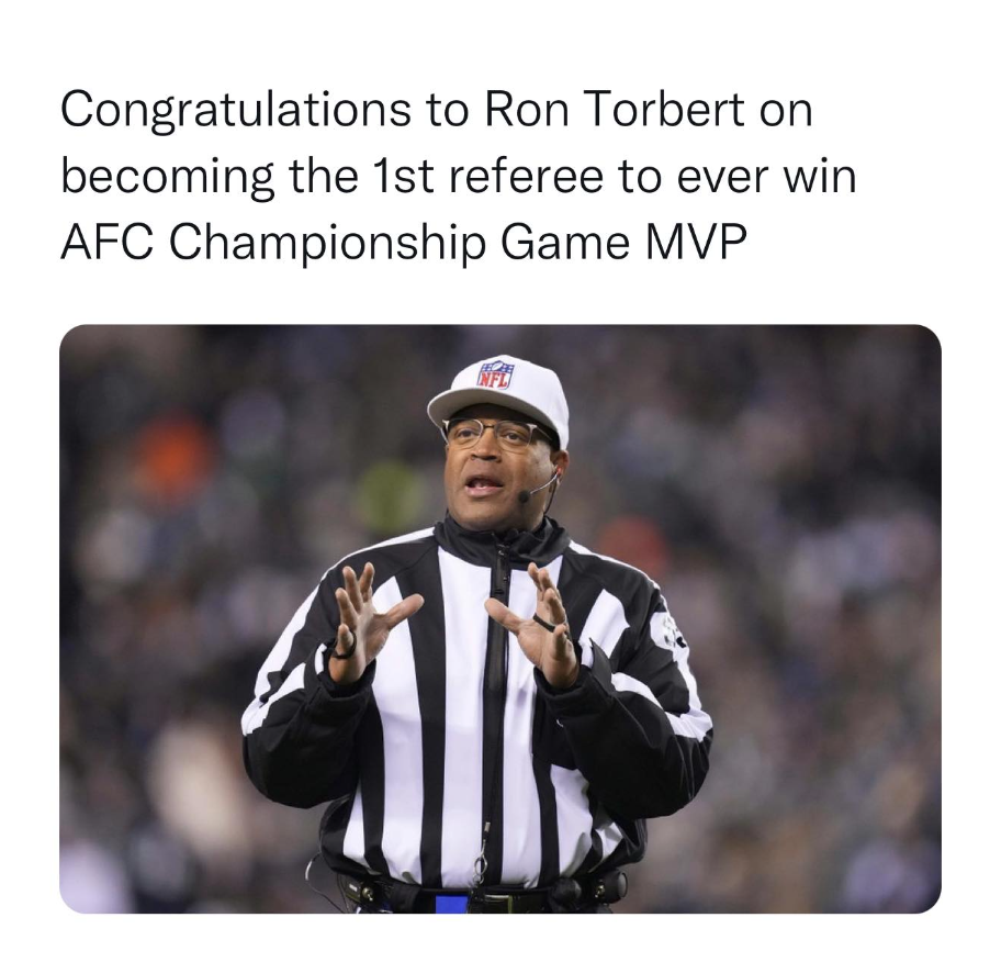 Tweets questioning the NFL officiating during AFC title game are trending