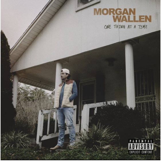 Morgan Wallen’s album cover for the record “One Thing At A Time”