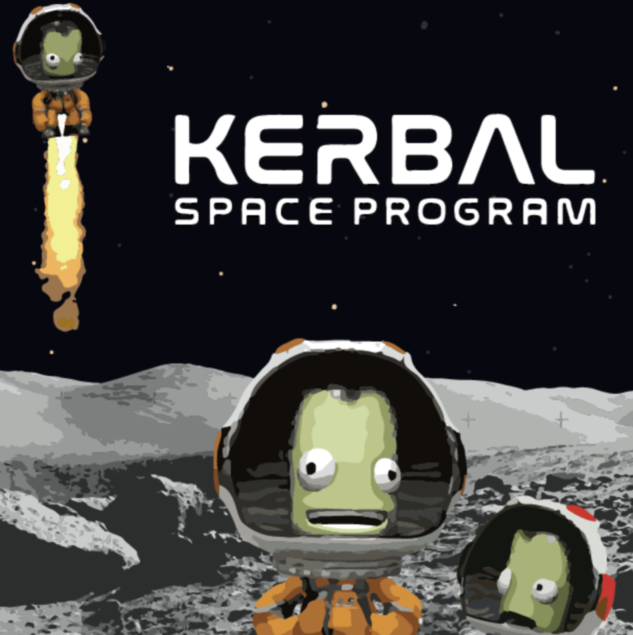 3 Kerbals on the Moon.