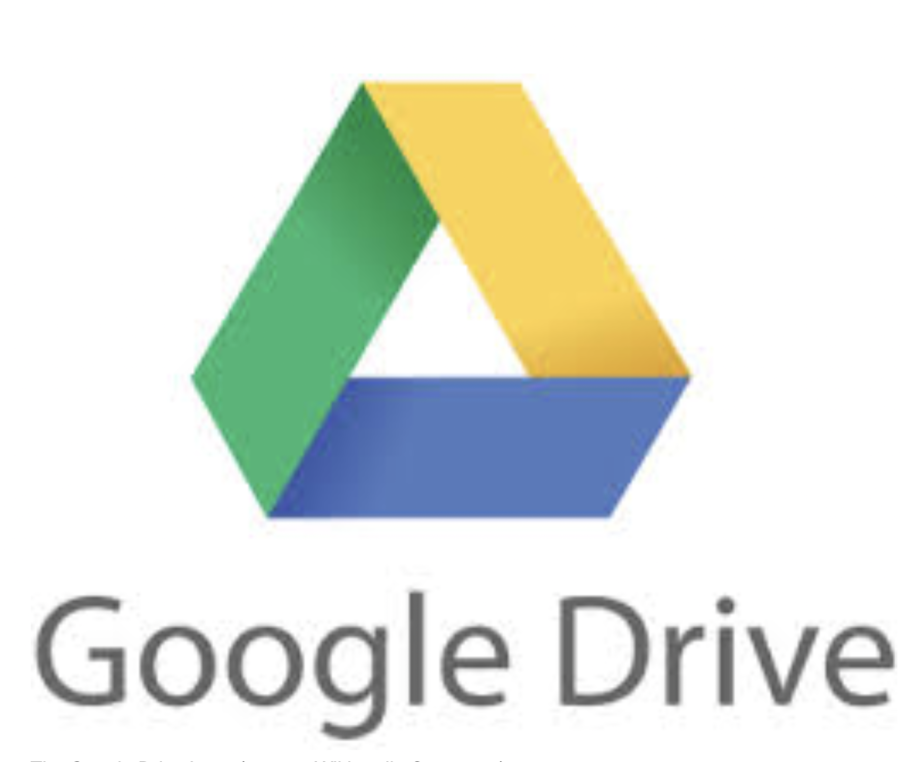 The Google Drive Logo (source: Wikimedia Commons)