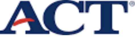 The ACT testing logo. 