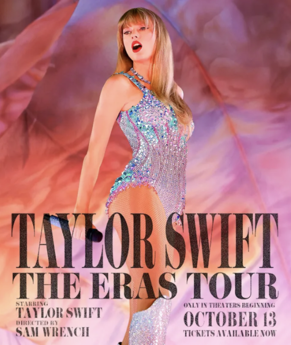 Official poster for “The Eras Tour” movie. (Google Images) 