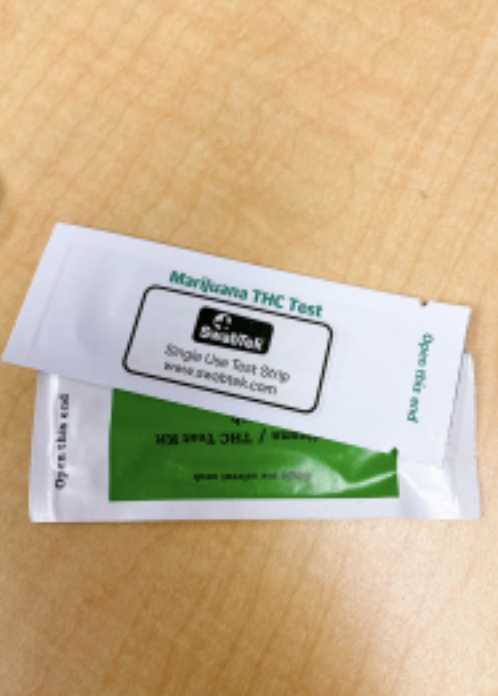 THC test used by schools.