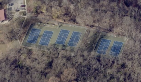 Pickleball courts used for Highlands