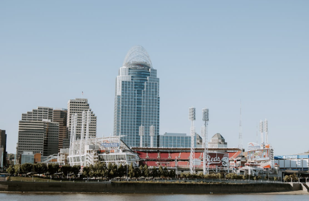 Outside of Great American Ballpark during the day (Leah Newhouse, permission granted)