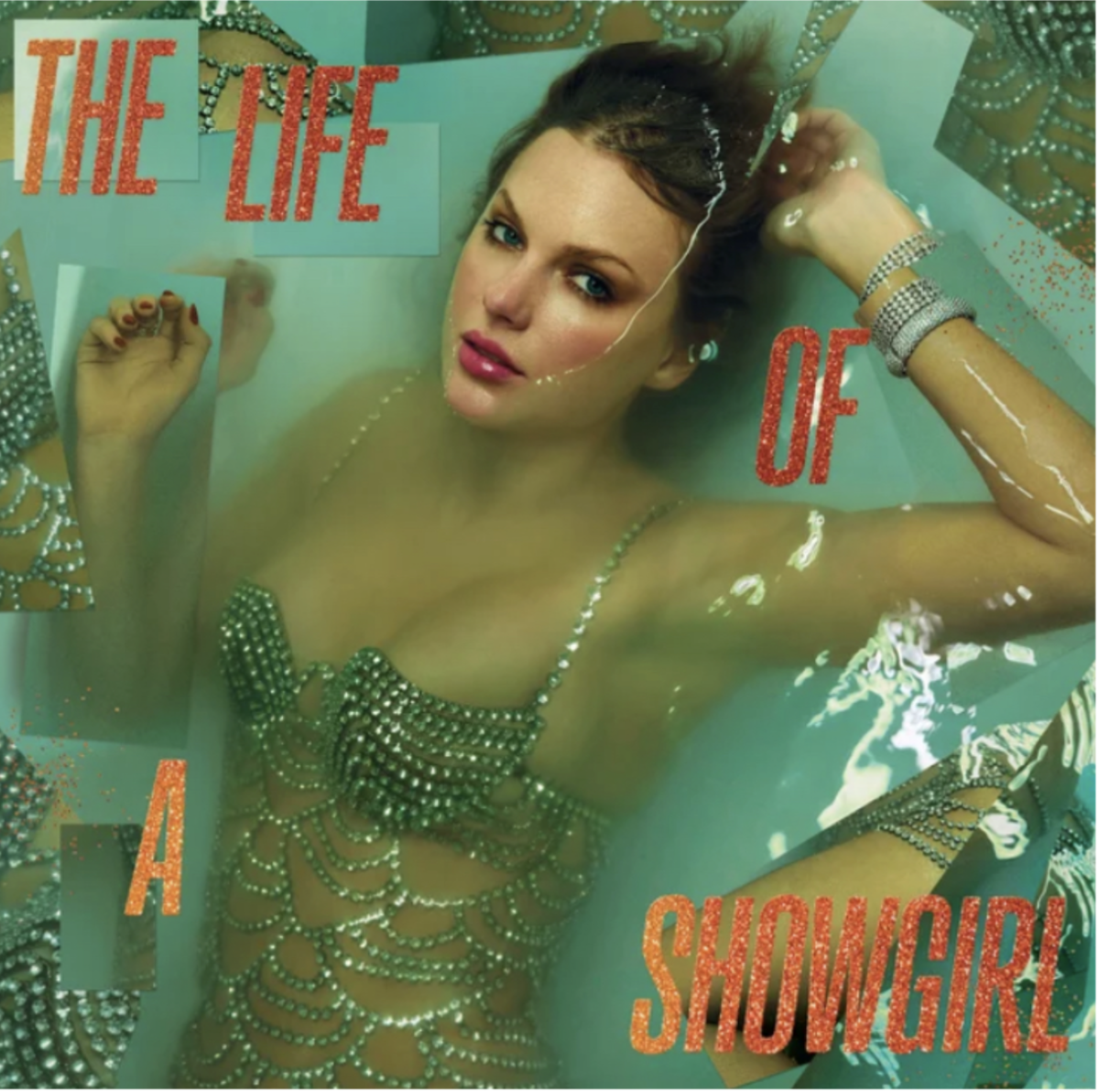 Album cover of Taylor Swift’s The Life of a Showgirl (Courtesy of Mert Alas and Marcus Piggott, Republic Records).