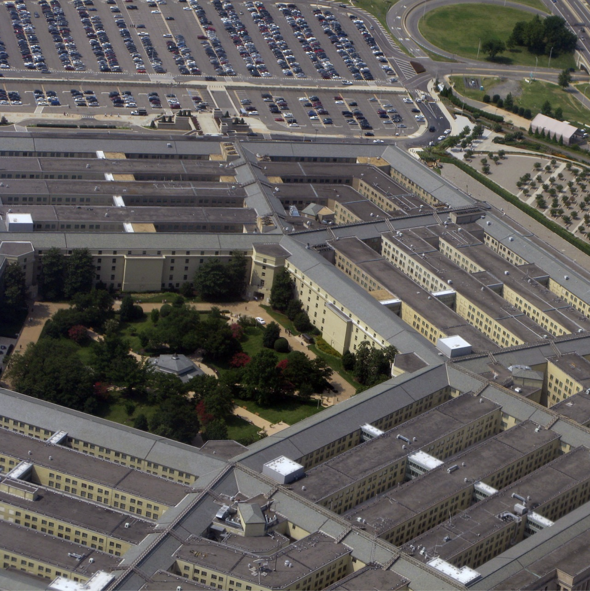 An aerial view of the Pentagon, a symbol of American military power (Courtesy of Pixabay).