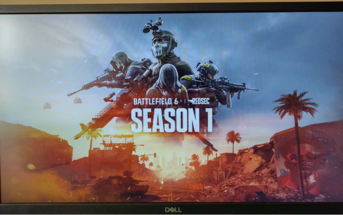 Battlefield 6 is launched on a computer.